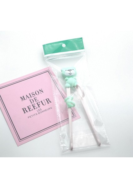 Karikatür Ayı Öğrenme Eğitimi Çubuklarını Plastik Çubuklarını Çocuk Aydınlanma Sevimli Bebek Sofra (Yurt Dışından) indirimleri