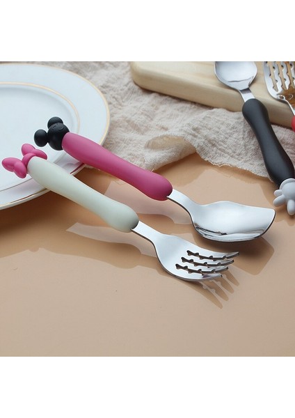 [eğlenceli Canlı] Qshare Bebek Sofra Takımı Çocuklar Için Tatlı Kaşığı Besleme Kaşığı Çatal Bebek Aletleri Feedkid Çocuk Çatal Bıçak Takımı Çocuklar Için Bebek Eşyaları (Yurt Dışından) fırsatları