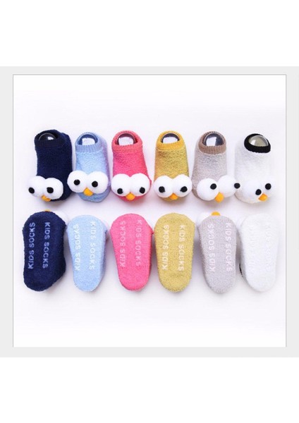 M Sonbahar Kış Kaymaz Rahat Bebek Erkek Kız Kısa Çorap Tekne Çorap (Yurt Dışından) fırsatları