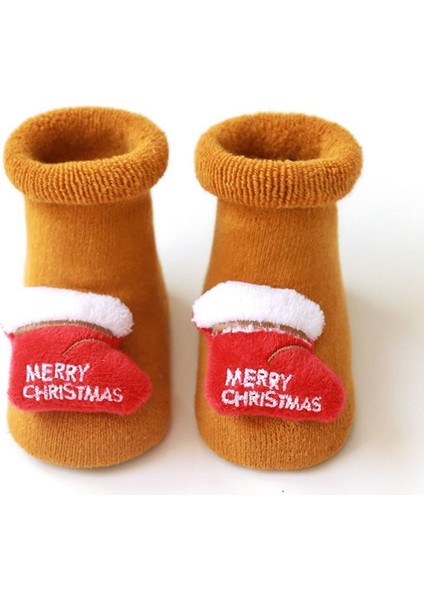 Jddb Yenidoğan Bebek Erkek Kız Noel Zemin Çorap Kaymaz Bebek Adım Çorap (Yurt Dışından) fırsatları