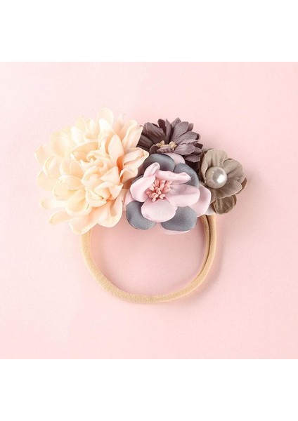 Yenidoğan Bebek Kafa Bandı Yumuşak Elastik Çiçek Kız Bebek Saç Bantları (Yurt Dışından) modelleri