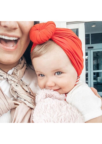 Yeni Bebek Şapka Türban Düz Renk Yumuşak Elastik Sevimli Donuts Düğümlü Kış Sonbahar Bebek Kafa Bandı Erkek Kız Şapka Yenidoğan Yürüyor Kap (Yurt Dışından) modelleri