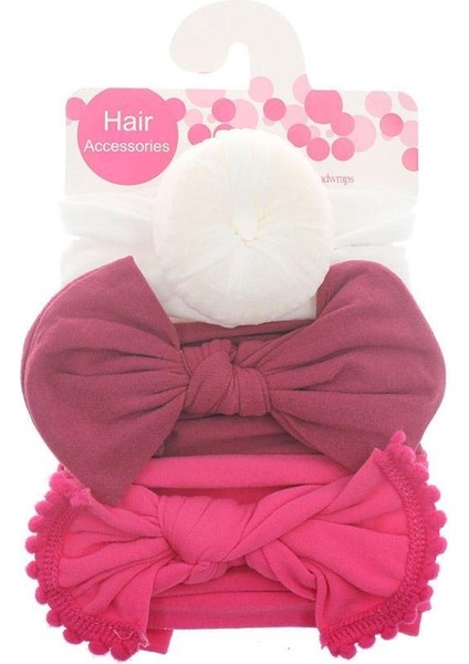 3 Adet/takım Bebek Kafa Bandı Çiçek Fiyonkları Bebek Kız Bantlar Yay Düğüm Çocuklar Saç Bandı Türban (Yurt Dışından) fırsatları