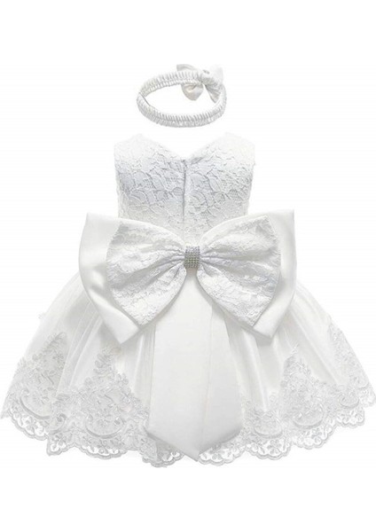 0-4y Kız Çiçek Elbise Prenses Parti Elbiseleri (Yurt Dışından)