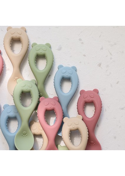 [eğlenceli Canlı] 1 Adet Bebek Yumuşak Silikon Kaşık Besleme Seti Çocuk Yemekleri Bebekler Bebek Besleme Aksesuarları Bpa Ücretsiz Gıda Besleme Çocuk Ürünleri (Yurt Dışından) fırsatları