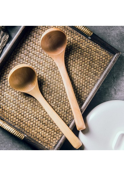 [eğlenceli Canlı] Tahta Kaşık Çorba Kepçesi Büyük Mutfak Kepçesi Çorba Lapası Sos Servis Kaşığı Kancalı Ahşap Kepçe Kaşık Yemek Pişirmek Için Sofra (Yurt Dışından) modelleri