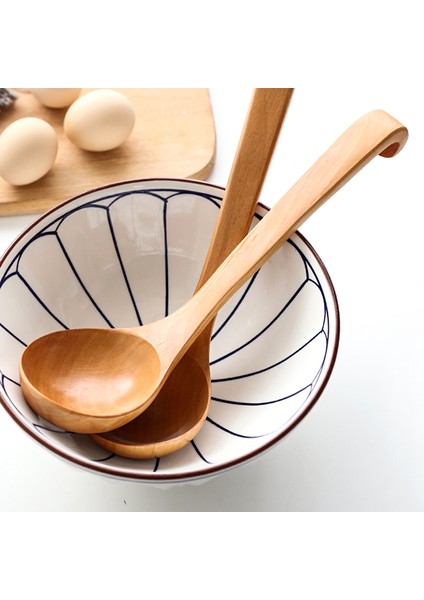 [eğlenceli Canlı] Tahta Kaşık Çorba Kepçesi Büyük Mutfak Kepçesi Çorba Lapası Sos Servis Kaşığı Kancalı Ahşap Kepçe Kaşık Yemek Pişirmek Için Sofra (Yurt Dışından) indirimleri