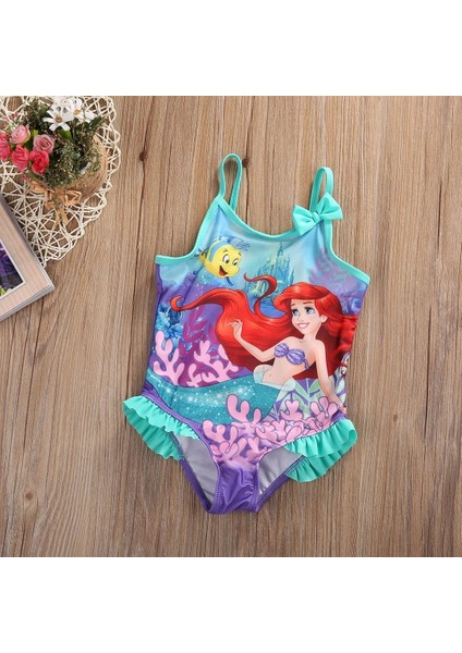 Çocuklar Bebekler Kız Denizkızı Kostüm Küçük Denizkızı Bikini Mayo Mayo 1-5y (Yurt Dışından) fiyatları