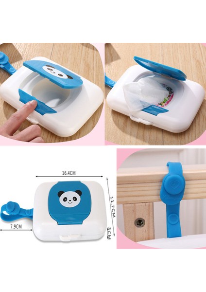 Islak Mendil Plastik Otomatik Kutu Mendil Bebek Mendil Basın Pop-Up Tasarım Ev Doku Saklama Kutusu Aksesuarları Sıcak Satış (Yurt Dışından)