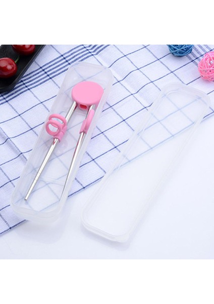 Paslanmaz Çelik Silikon Halka Çocuk Acemi Yemek Çubukları Eğitim Aracı Kullanarak (Yurt Dışından) fiyatları