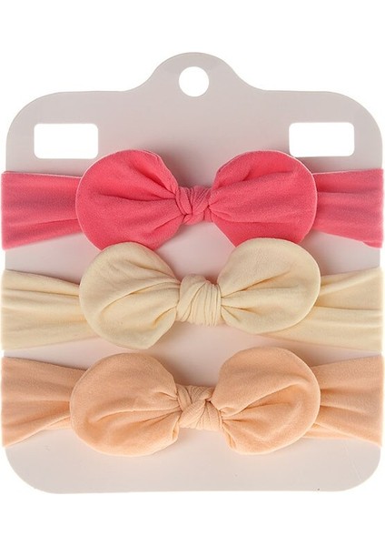 3 Adet/takım Sevimli Yay Bebek Kafa Bandı Düz Renk Tavşan Kulak Yürümeye Başlayan Kız Saç Bantları Yumuşak Elastik Çocuk Şapkalar Bebek Saç Aksesuarları (Yurt Dışından) fiyatları