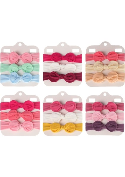 3 Adet/takım Sevimli Yay Bebek Kafa Bandı Düz Renk Tavşan Kulak Yürümeye Başlayan Kız Saç Bantları Yumuşak Elastik Çocuk Şapkalar Bebek Saç Aksesuarları (Yurt Dışından) modelleri