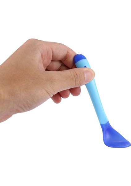 M 1 Adet / Takım Güvenlik Sıcaklık Algılama Kaşık Bebek Çatal Bıçak Takımı (Yurt Dışından) modelleri