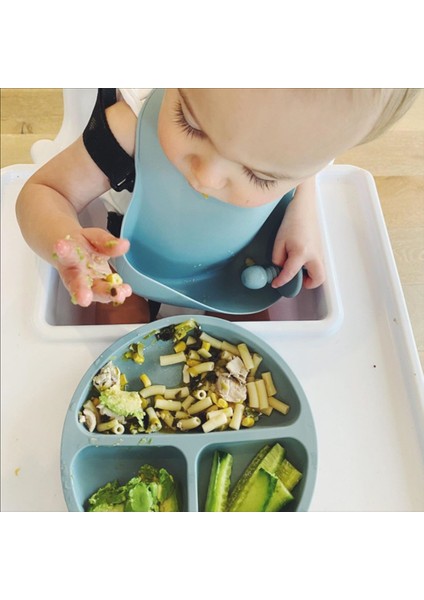 Bebek Için Silikon Plaka, Vantuzlu Bebek Bulaşık Kasesi, Çatal ve Kaşıkla Yürümeye Başlayan Çocuk ve Çocuk Için Mikrodalga Güvenli Tabaklar (3 Adet) (Yurt Dışından) fırsatları