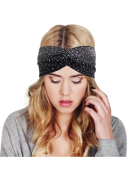 Sıcak Düzeltme Taklidi Saç Bantları Pamuk Yoga Bantlar Ön Çapraz Headwrap Kadın Bantlar Başlığı Headwrap Türban Şapkalar (Yurt Dışından)