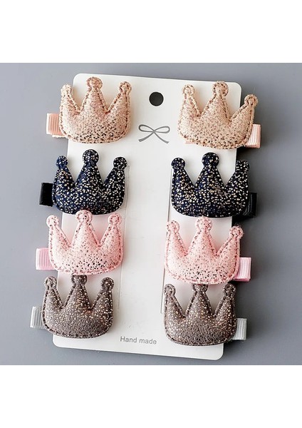 Adet/takım Basit Saç Klipleri Kızlar Için Işıltılı Taç Kar Tanesi Çocuk Tokalarım Kumaş Tokalar El Yapımı Çocuk Saç Aksesuarları (Yurt Dışından) modelleri