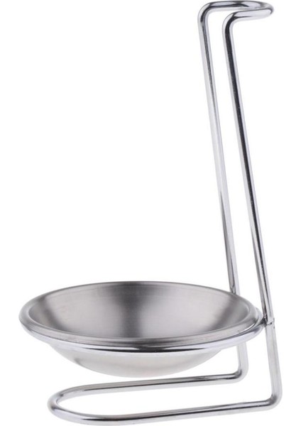 Mutfak Kaşığı Çorba Kepçeleri Dinlenme Tutucu Paslanmaz Çelik Raf Tek Yuvarlak Kaseler (Yurt Dışından)