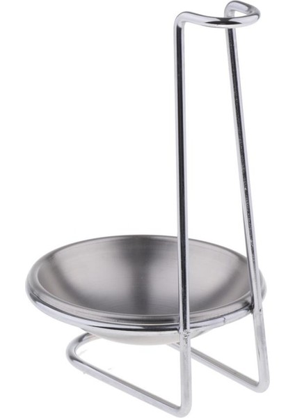 Mutfak Kaşığı Çorba Kepçeleri Dinlenme Tutucu Paslanmaz Çelik Raf Tek Yuvarlak Kaseler (Yurt Dışından) indirimleri