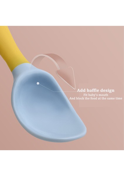 [eğlenceli Canlı] Bebek Kaşık Gereçleri Seti Yardımcı Gıda Yürümeye Başlayan Çocuk Yemek Öğrenin Eğitim Bükülebilir Silikon Çatal Seti Bebek Besleme Sofra Takımı (Yurt Dışından) modelleri