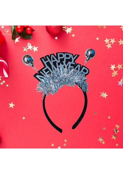2023 Yeni Yılınız Kutlu Olsun Kafa Bandı Şapkalar Saç Aksesuarı Saç Bantları Çocuklar Için Glitter Dekoratif Unisex Saç Çember Tatil Yetişkinler Festival Doğum Günü, Arjantin (Yurt Dışından) modelleri