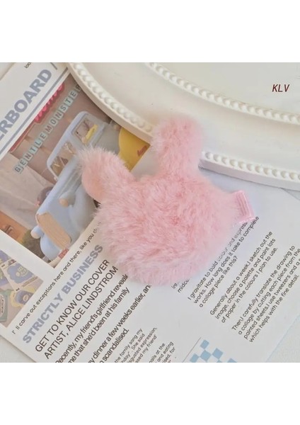 Kadın Kızlar Peluş Tavşan Saç Tokası Tatlı Yan Klipler Sevimli Tavşan Saç Tokası Tatil Hediyesi Cosplays Kostüm Saç Aksesuarları (Yurt Dışından) indirimleri