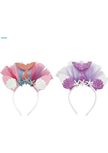 Zarif Headdress Fotoğraf Sahne Hairband Saç Aksesuarları Cosplay Sahne Performansı Günlük Parti Dekoru Için Başlıklar Kafa Bandı, Kırmızı (Yurt Dışından) modelleri