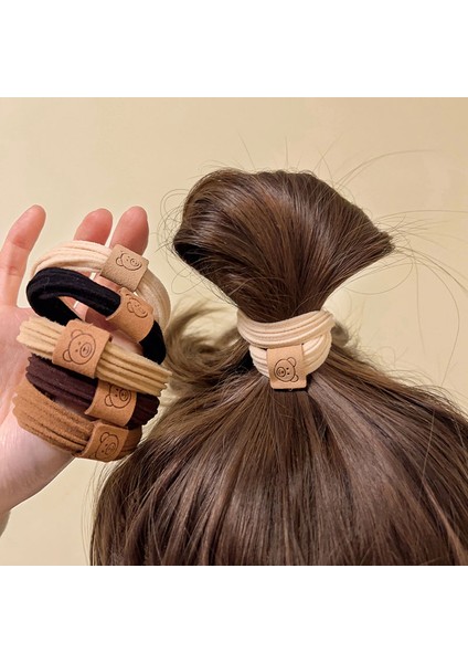 Adet/grup Kadın Kız Basit Elastik Saç Bantları Scrunchie At Kuyruğu Tutucu Kauçuk Saç Bağları Moda Kafa Bandı Saç Aksesuarları (Yurt Dışından) fiyatları