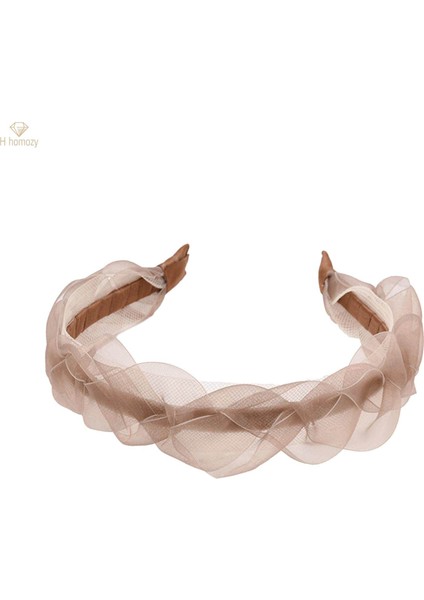 Parti Kızları Için Örgülü Örgü Kafa Bandı Aksesuarları Şampanya (Yurt Dışından) fiyatları