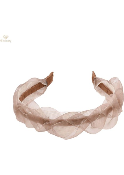 Parti Kızları Için Örgülü Örgü Kafa Bandı Aksesuarları Şampanya (Yurt Dışından) modelleri