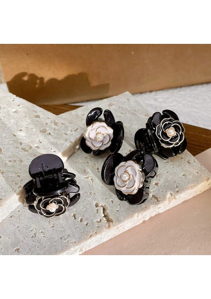 Kore Zarif Küçük Inci Taklidi Kamelya Firkete Kızlar Yüksek Anlamda Çiçek Patlama Klip Saç Aksesuarları Kadınlar Için Headdress (Yurt Dışından) modelleri