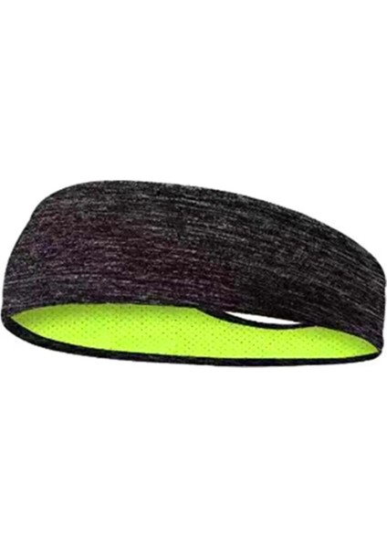 Kadın Çift Katmanlı Ter Emici Kafa Bandı Yoga Spor Şapkalar Headwrap Spor Türban H010 (Yurt Dışından) fırsatları