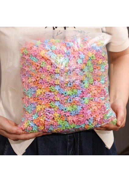 10/40 Adet Kızlar Küçük Saç Pençeleri Sevimli Renkli Çiçek Yıldız Güzel Saç Süslemeleri Pençe Klipler Tokalar Çocuklar Tatlı Saç Aksesuarları (Yurt Dışından)