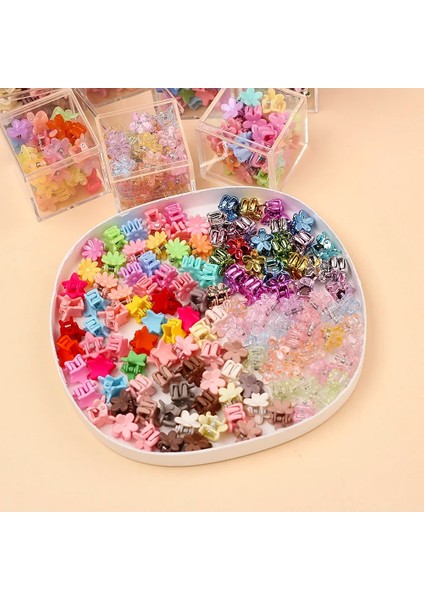 10/40 Adet Kızlar Küçük Saç Pençeleri Sevimli Renkli Çiçek Yıldız Güzel Saç Süslemeleri Pençe Klipler Tokalar Çocuklar Tatlı Saç Aksesuarları (Yurt Dışından) modelleri