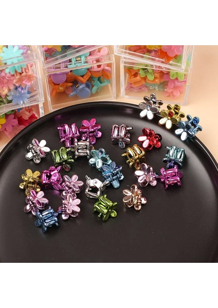 10/40 Adet Kızlar Küçük Saç Pençeleri Sevimli Renkli Çiçek Yıldız Güzel Saç Süslemeleri Pençe Klipler Tokalar Çocuklar Tatlı Saç Aksesuarları (Yurt Dışından) fırsatları