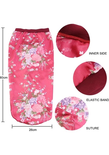 Elastik Geniş Kenar Saten Kaput Uzun Saç Şapka Uyku Şapkaları Wrap Gece Kap Saç Bakımı Kaput Kadın Erkek Tek Kap Kaput (Yurt Dışından) modelleri