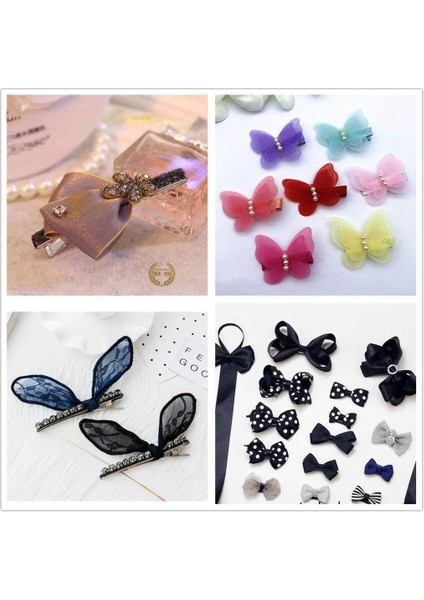 100X Düz Kare Tek Uçlu Timsah Tokası Saç Klipleri Boşluklar Bulgular (Yurt Dışından) fiyatları