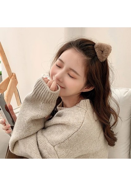 Yeni Kış Peluş Kedi Kulaklar Saç Klipleri Kadınlar Kızlar Için Kuzu Kaşmir Firkete Alın Patlama Klip Kabarık Çocuk Saç Aksesuarları (Yurt Dışından) fiyatları