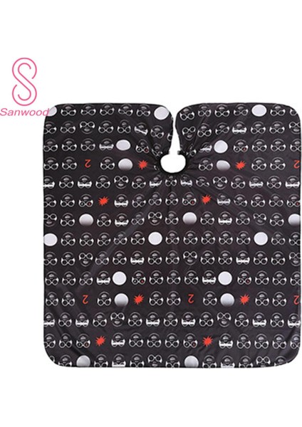 Saç Pelerini Yeniden Kullanılabilir Profesyonel Güzellik Salonu Kuaförlük Bezi (Yurt Dışından)