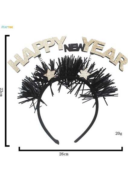 Sahne Performansı Dekorasyonu Için Yeni Yıl Kafa Bandı Kostüm Aksesuarları (Yurt Dışından)