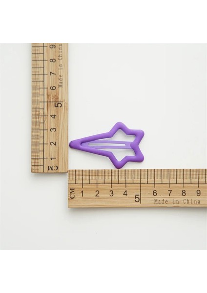 Adet/takım Mor Saç Tokaları Kızlar Için Tatlı Bb Klip Tokalarım Metal Geometri Yapış Basit Tokalar Çocuklar Için Şapkalar Şekillendirici Araçları (Yurt Dışından) indirimleri