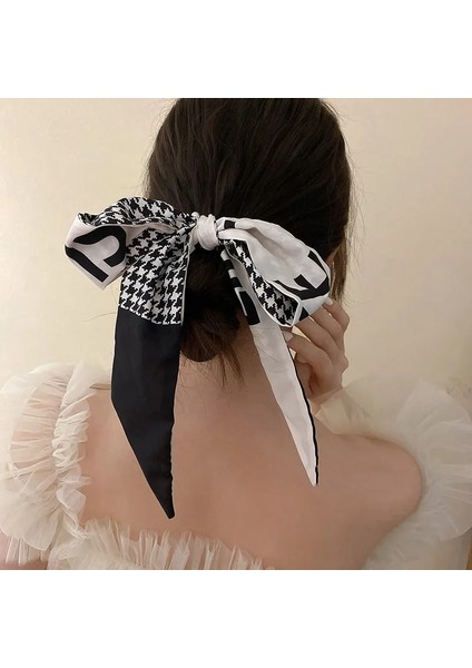 Retro Zarif Kafa Bandı Moda Kadın Basit Kişilik Yay Düğüm Sarma Saç Halat Bandı Tasarım Kore Kızlar Saç Aksesuarları (Yurt Dışından) fiyatları
