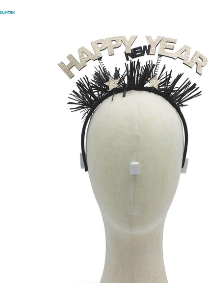 Festival Sahne Performansı Dekorasyonu Için Noel Yeni Yıl Kafa Bandı Hairhoop Headdress (Yurt Dışından)