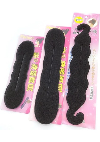 Sihirli Saç Şekillendirici Büküm Bun Firkete Saç Diski Köfte Kafa Kauçuk Klip Saç Aksesuarları Kadın Kızlar Için Saç Örgü Aracı (Yurt Dışından)