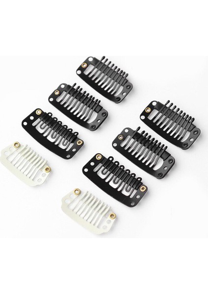 20 Adet/grup Klip Saç Uzatma Peruk Klipler Insan Saç Patlama Yapış Şapka Düzeltme Saç Klipleri Uzantıları Metal Tarak Kapatma (Yurt Dışından)