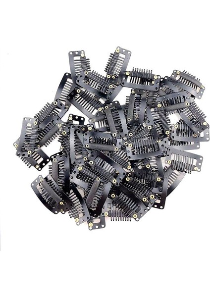 20 Adet/grup Klip Saç Uzatma Peruk Klipler Insan Saç Patlama Yapış Şapka Düzeltme Saç Klipleri Uzantıları Metal Tarak Kapatma (Yurt Dışından) fiyatları