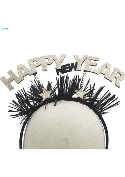 Festival Sahne Performansı Dekorasyonu Için Noel Yeni Yıl Kafa Bandı Hairhoop Headdress (Yurt Dışından) fırsatları