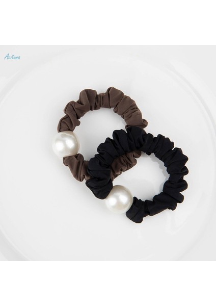 Elastik Saç Bağları Moda Taşınabilir Yeniden Kullanılabilir Dayanıklı Saç Döngü Saç Bandı Kalın Saçlar Için Kahverengi (Yurt Dışından) fırsatları