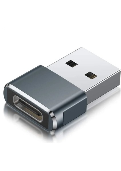 USB To Type-C Dönüştürücü - Type-C Çevirici Yüksek Hızlı Veri Aktarımı Otg Çevirici
