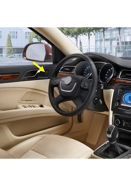 Skoda Superb 2 2009-2013 Sol Ön Kapı Merkezi Kilit Düğmesi 3T0962125B