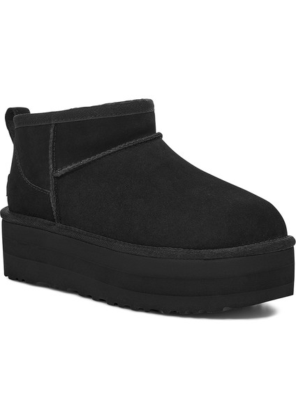Kadın Bot 1135092 Ugg W Classıc Ultra Mını Platform Black (Sıyah) fiyatları